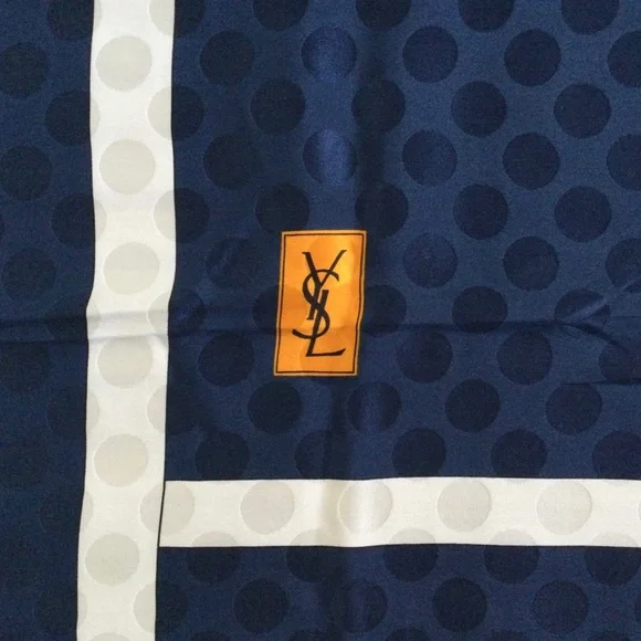 Vintage YSL Silk Scarf - Picture 2 of 7